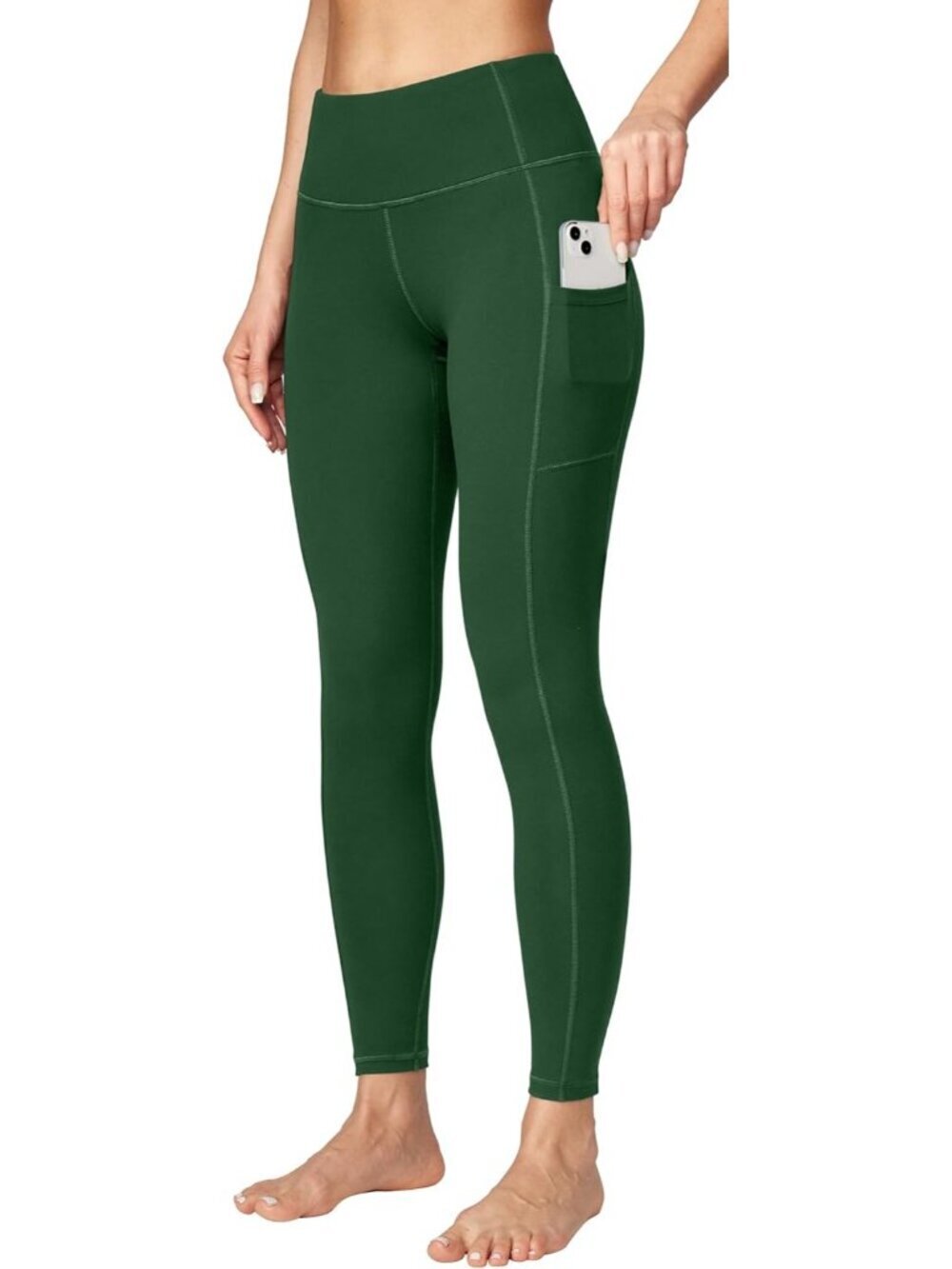 Women's Jade Tummy Control Workout Imported Compression Yoga Leggings